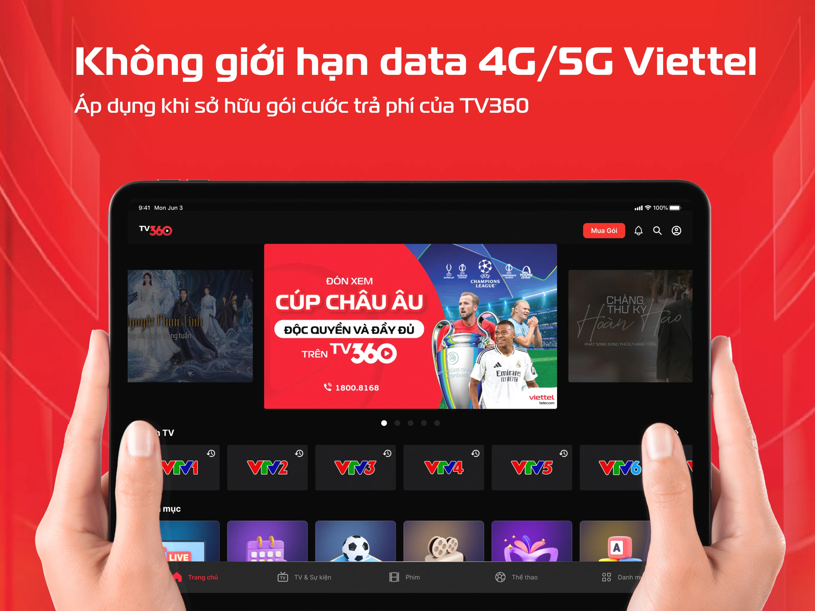 TV360: Phim, Thể Thao, Show screenshot