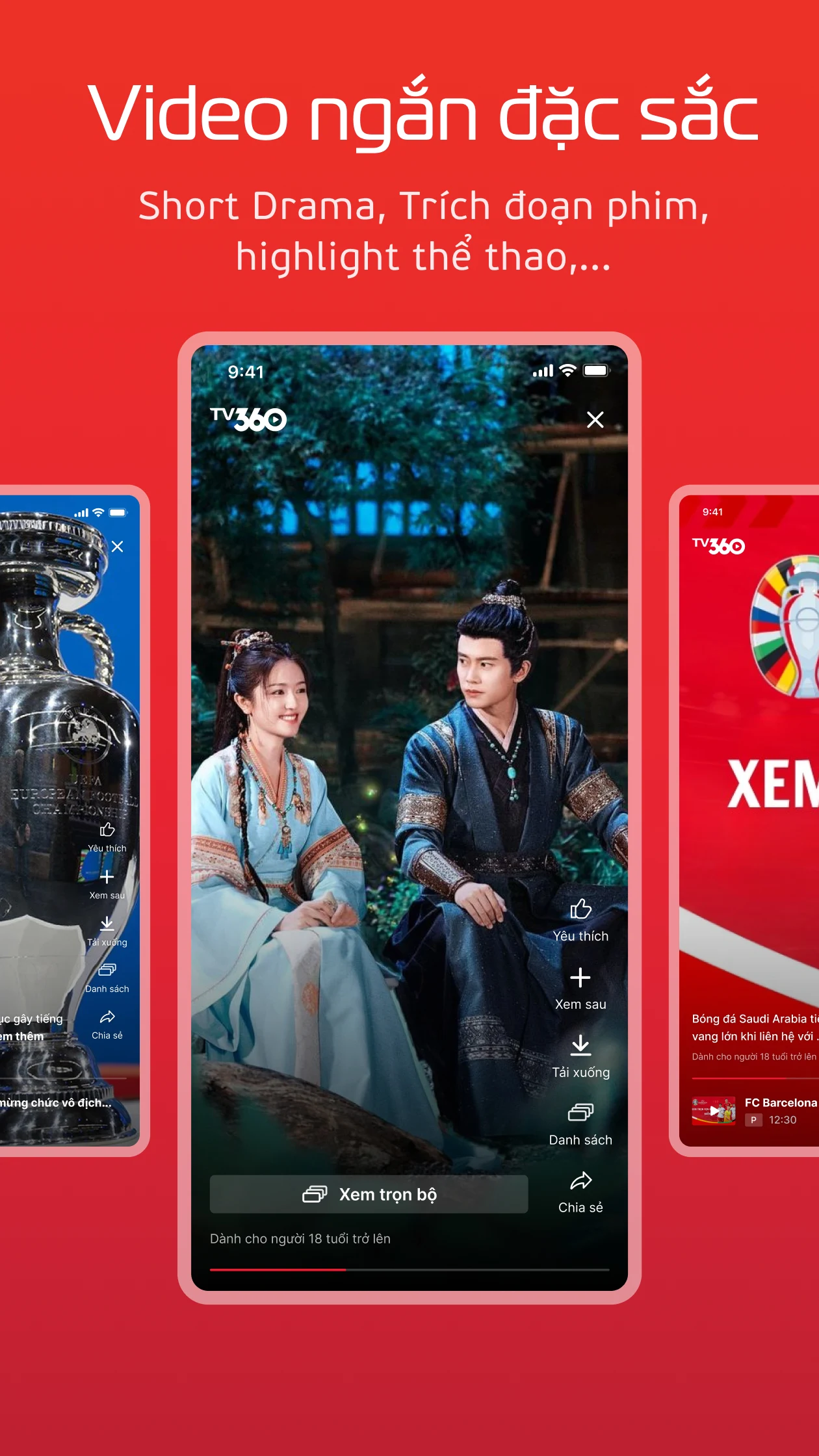 TV360: Phim, Thể Thao, Show screenshot